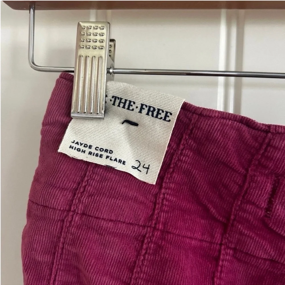 Free People- We The Free Jayde Cord Flare Jeans 
Size 24 NWT - Picture 6 of 13